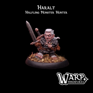 Haralt - Halfling Monster Hunter
